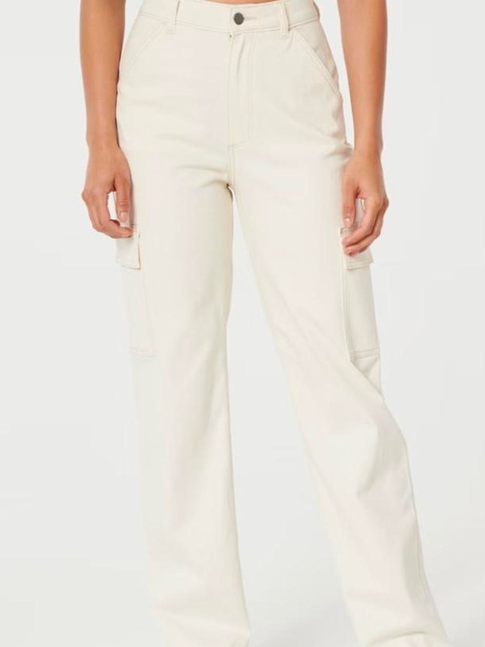 Hollister Ultra High - Rise Dad Cargo Pants size W25S